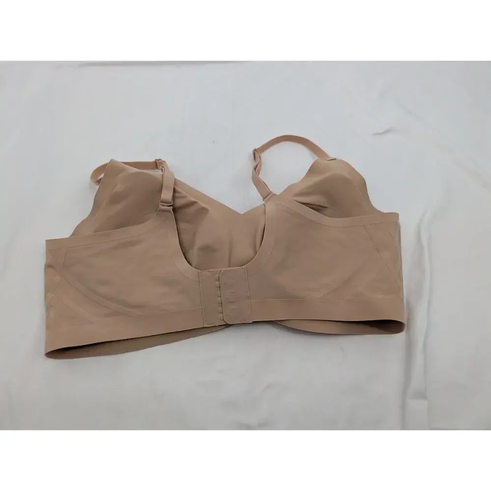 Honeylove Size Medium Silhouette Wireless Bra LWBR0201 Color Sand Comfort NWOT